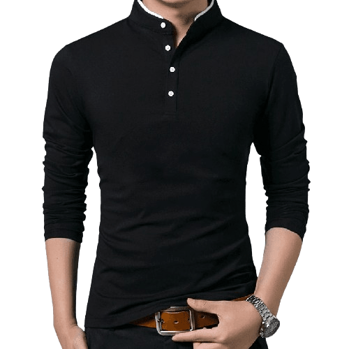 Camisa Masculina Manga Comprida Favocente - Loja Bruna Modas