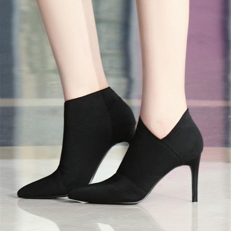 Sapato Feminino Salto Fino Glamour Salerno