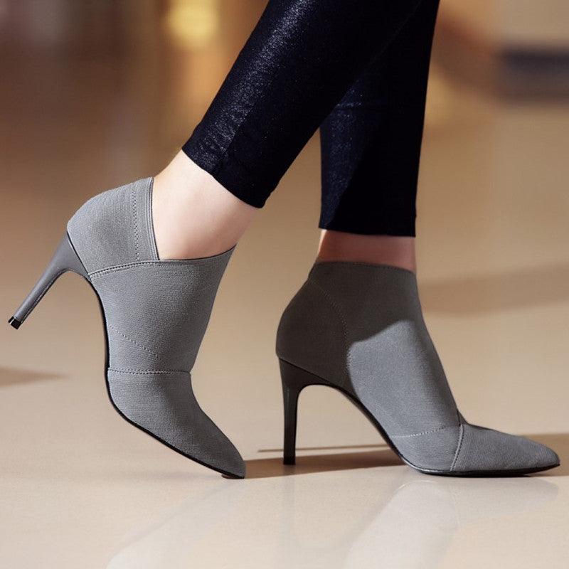 Sapato Feminino Salto Fino Glamour Salerno