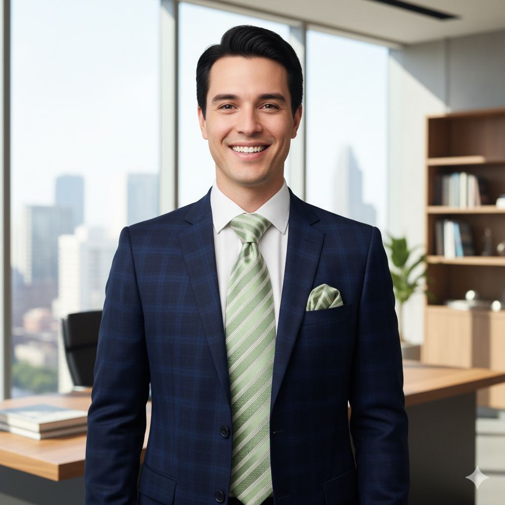 kIt Gravata Masculina de Seda Imperial Silk Set