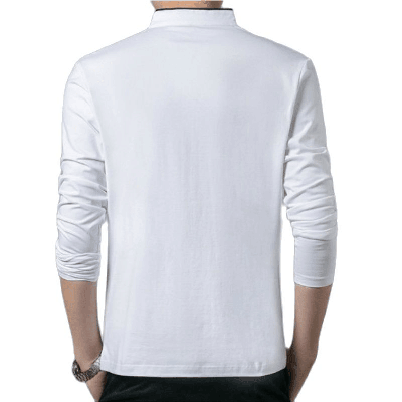 Camisa Masculina Manga Comprida Favocente - Loja Bruna Modas