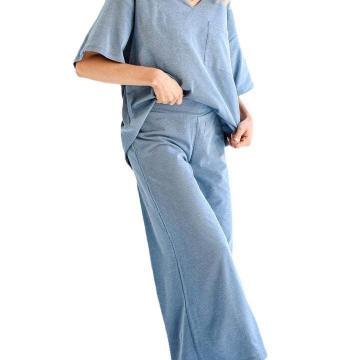 Conjunto Feminino Solto Casual