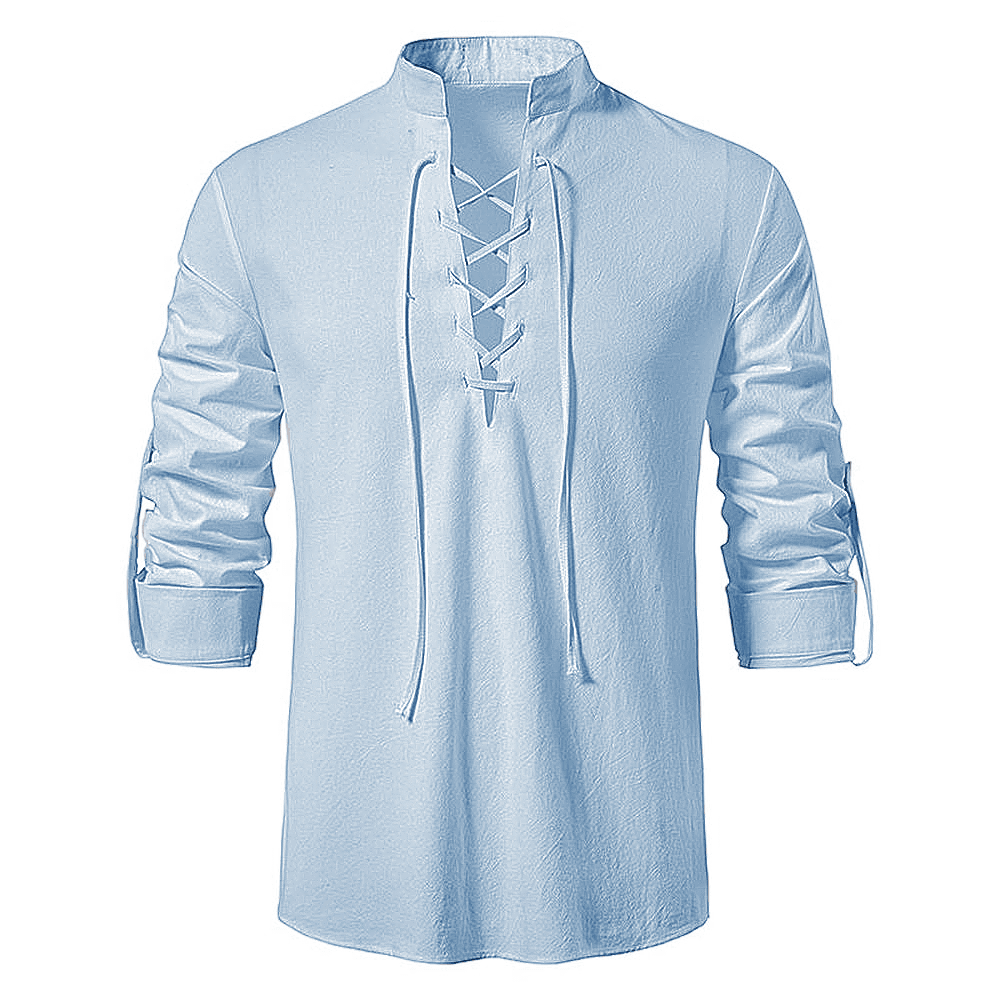 Camisa Masculina Manga Longa Versalhes - Loja Bruna Modas
