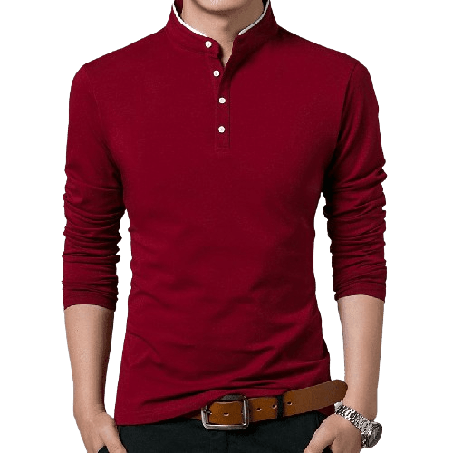Camisa Masculina Manga Comprida Favocente - Loja Bruna Modas