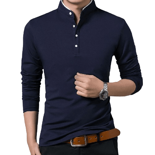 Camisa Masculina Manga Comprida Favocente - Loja Bruna Modas