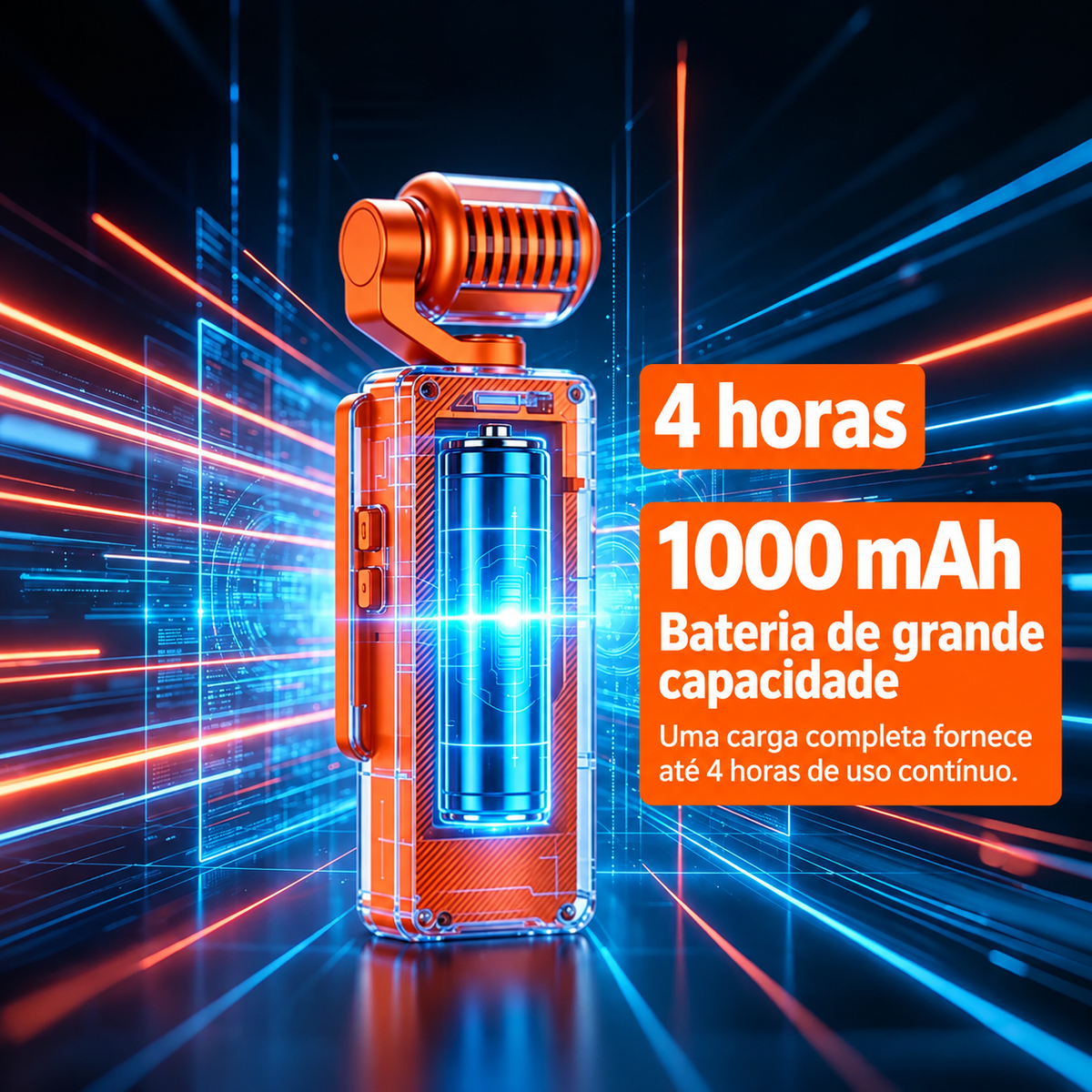 Câmera de Bolso 4K HD com Visão Noturna Vistara