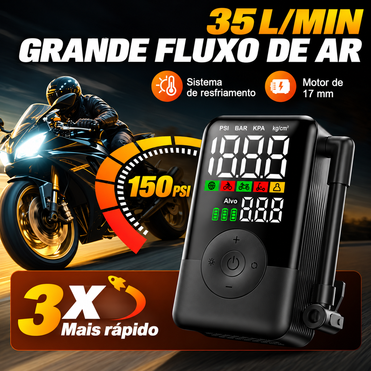 Compressor Portátil RoadPulse