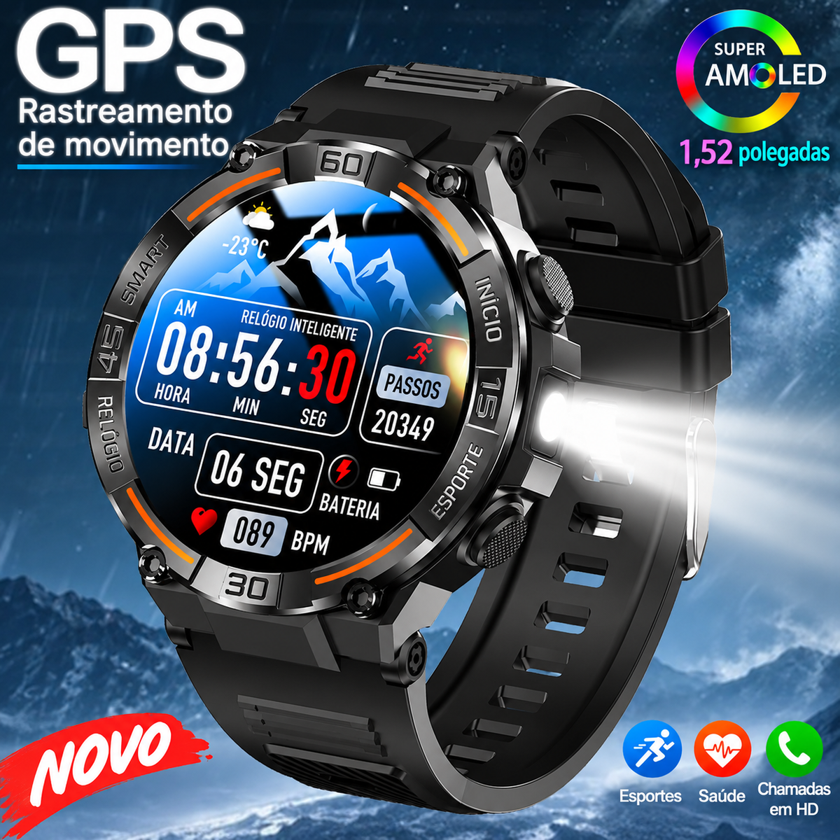 Smartwatch Militar Vanguard X