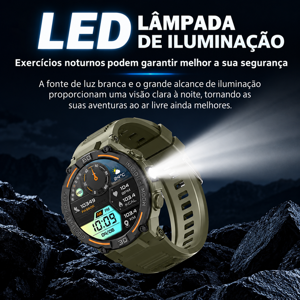 Smartwatch Militar Vanguard X