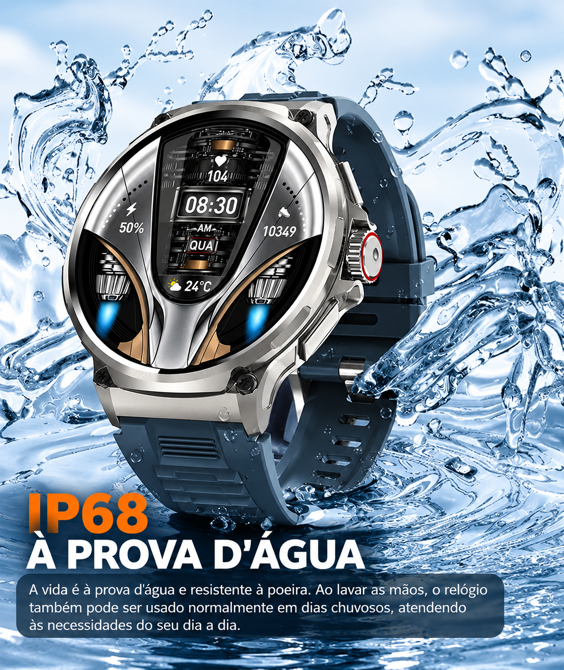 Smartwatch Esportivo GPS Horizon Pro