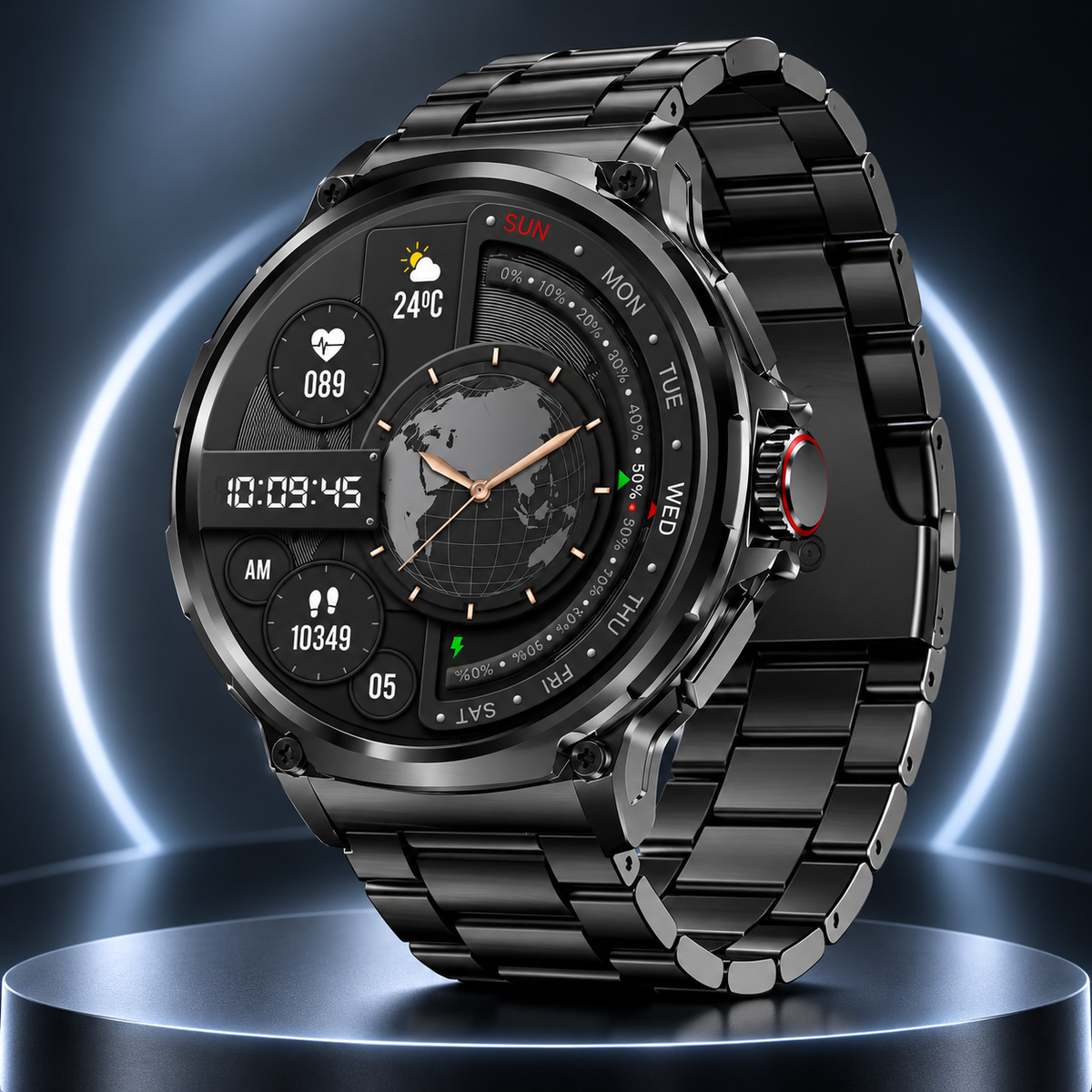 Smartwatch Esportivo GPS Horizon Pro
