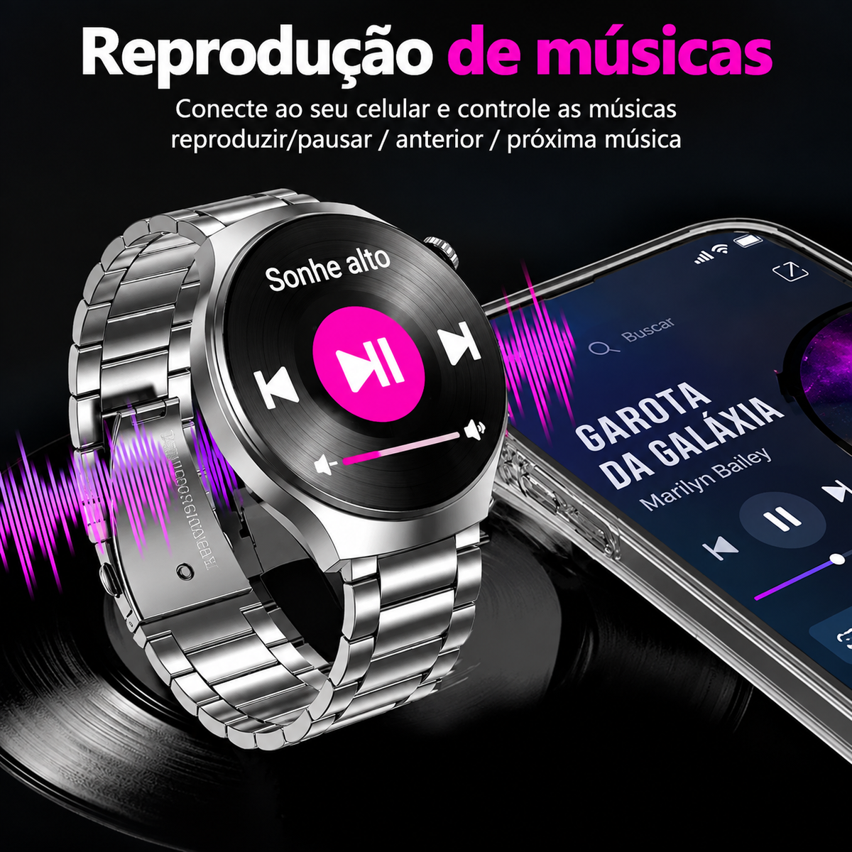 Smartwatch Masculino SteelVoice