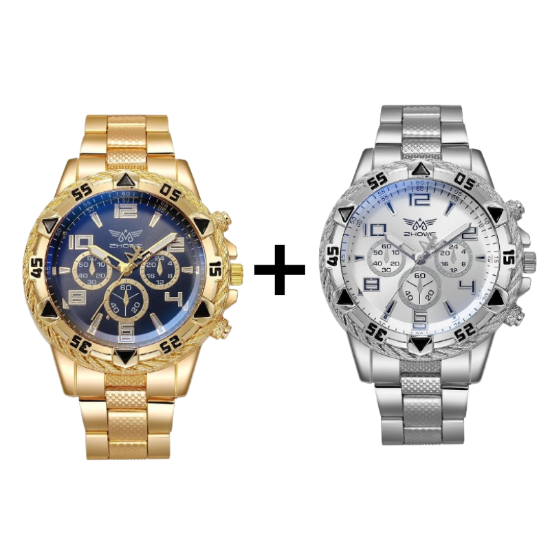 Relógio Masculino de Luxo AUREN - LEVE 2 PAGUE 1