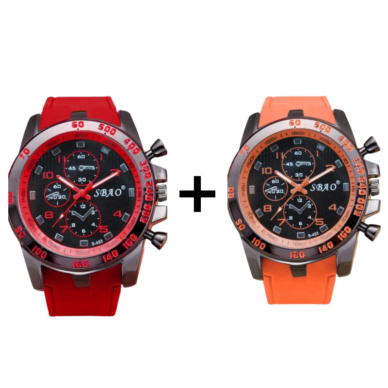 Relógio Masculino Esportivo de Quartzo - LEVE 2 E PAGUE 1