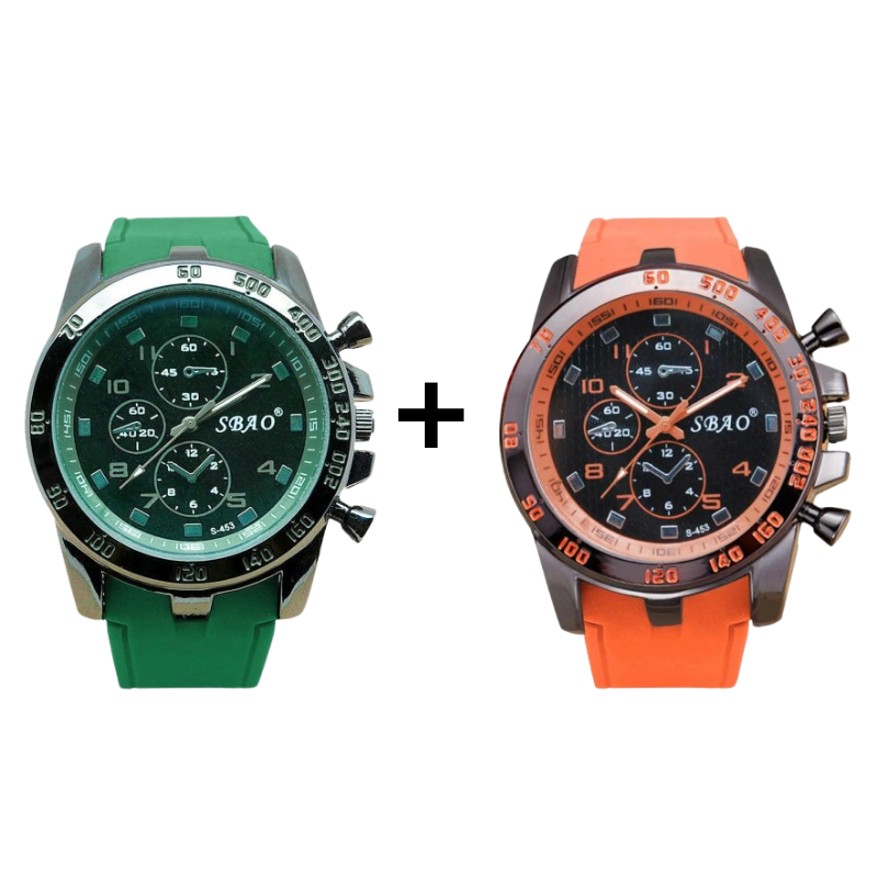 Relógio Masculino Esportivo de Quartzo - LEVE 2 E PAGUE 1