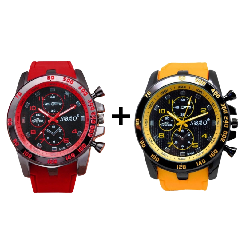 Relógio Masculino Esportivo de Quartzo - LEVE 2 E PAGUE 1