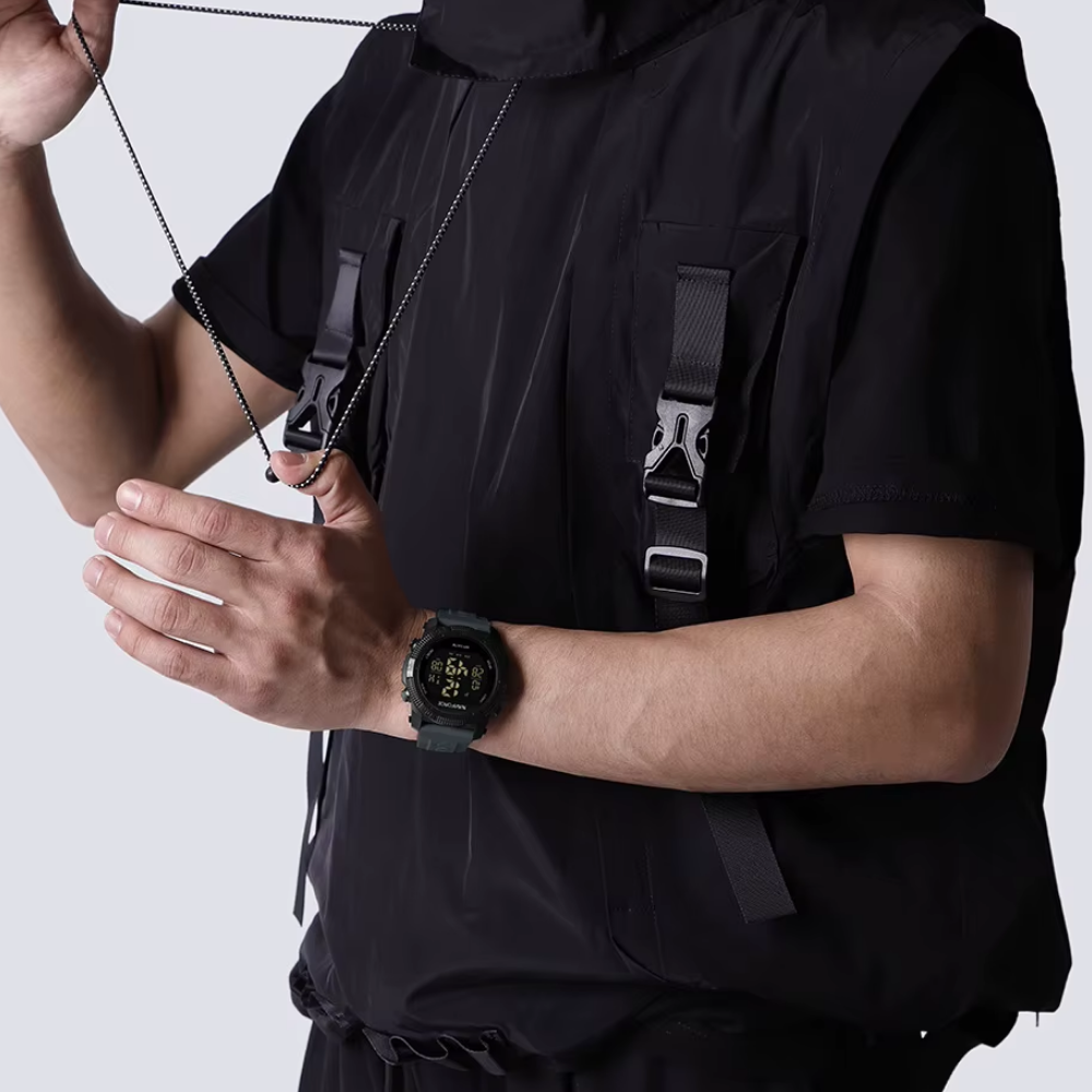 Relógio Masculino Digital com LCD Taktik
