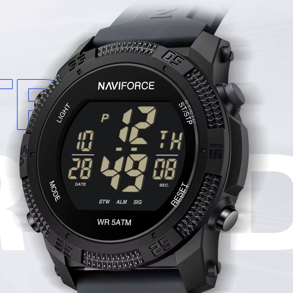 Relógio Masculino Digital com LCD Taktik