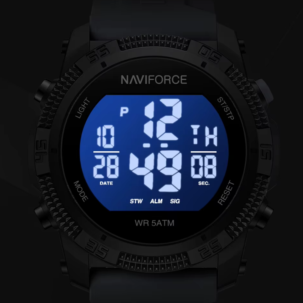 Relógio Masculino Digital com LCD Taktik