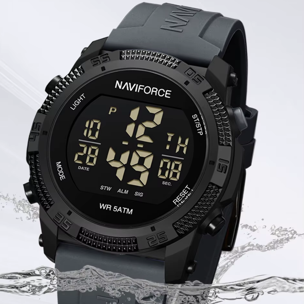 Relógio Masculino Digital com LCD Taktik