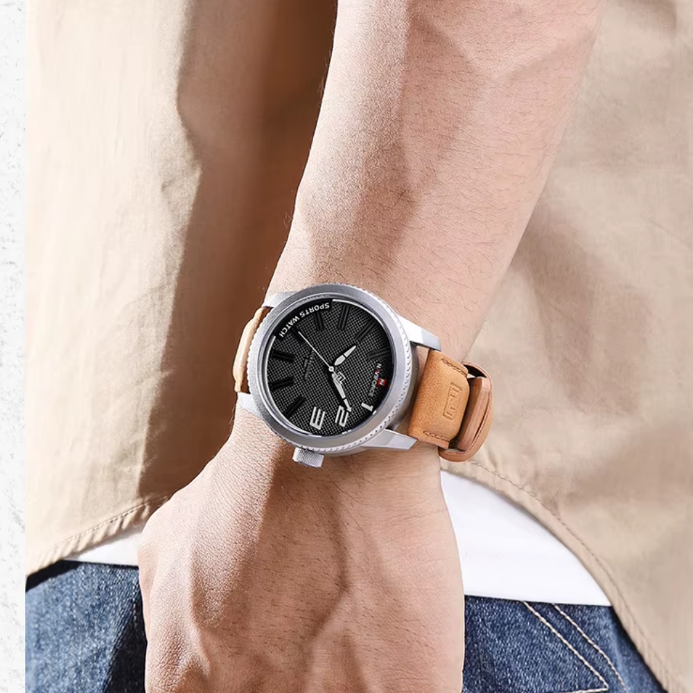 Relógio de Pulso Masculino - Estilo Militar Esportivo