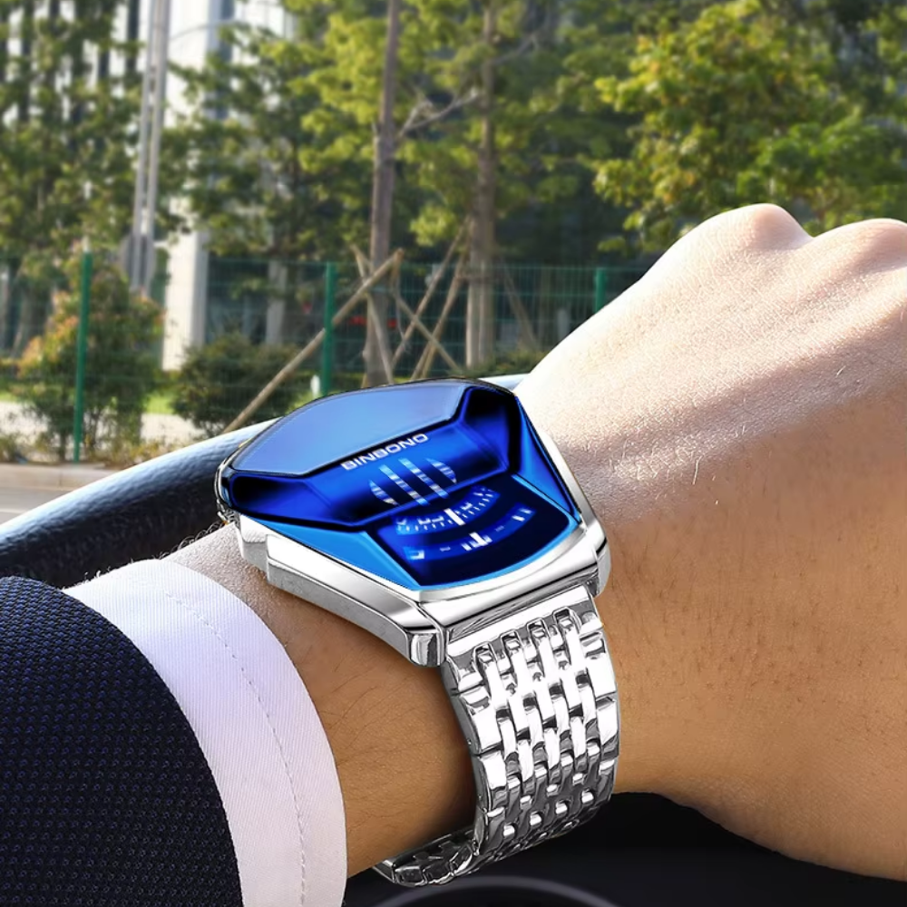 Relógio Masculino de Luxo Corbin Steel