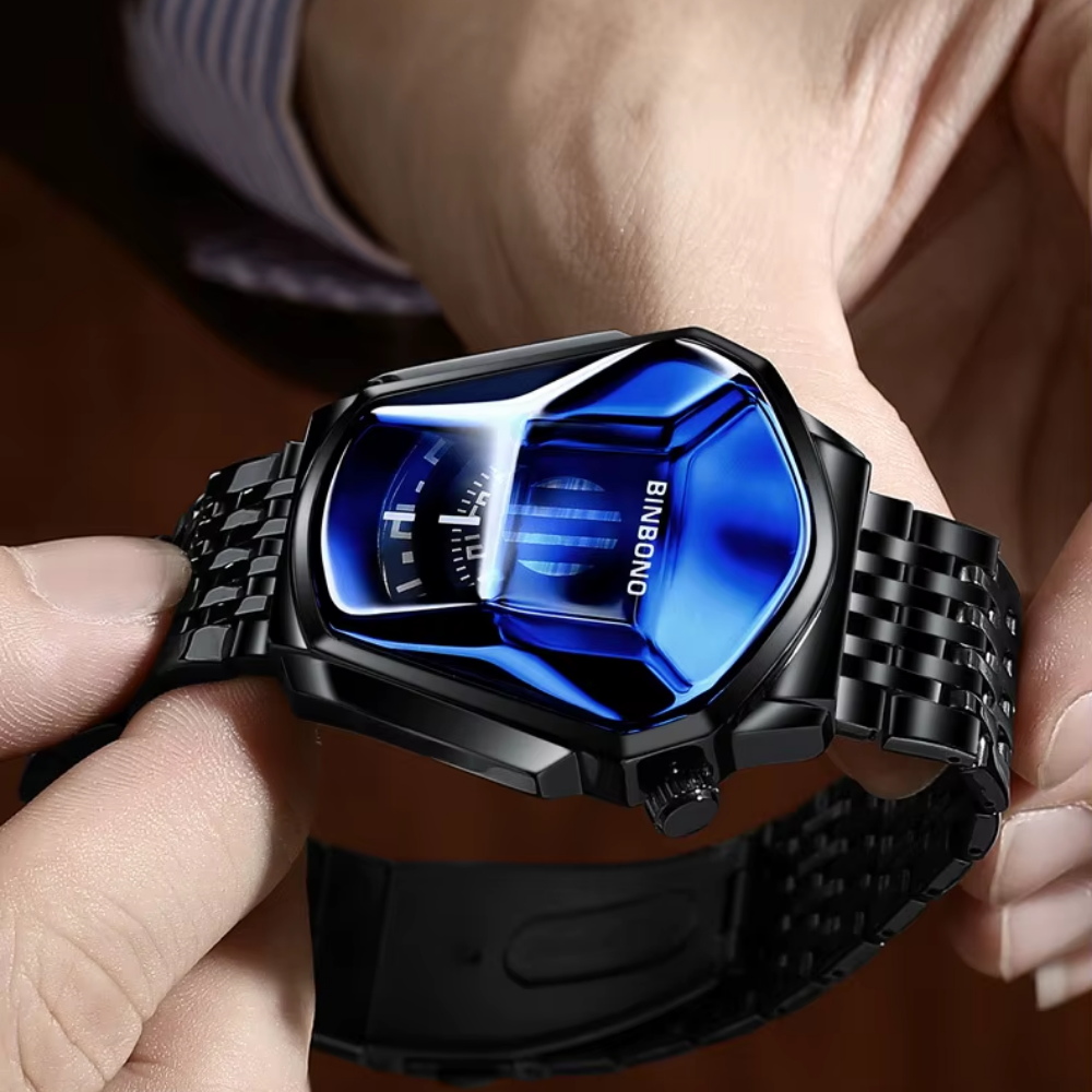 Relógio Masculino de Luxo Corbin Steel