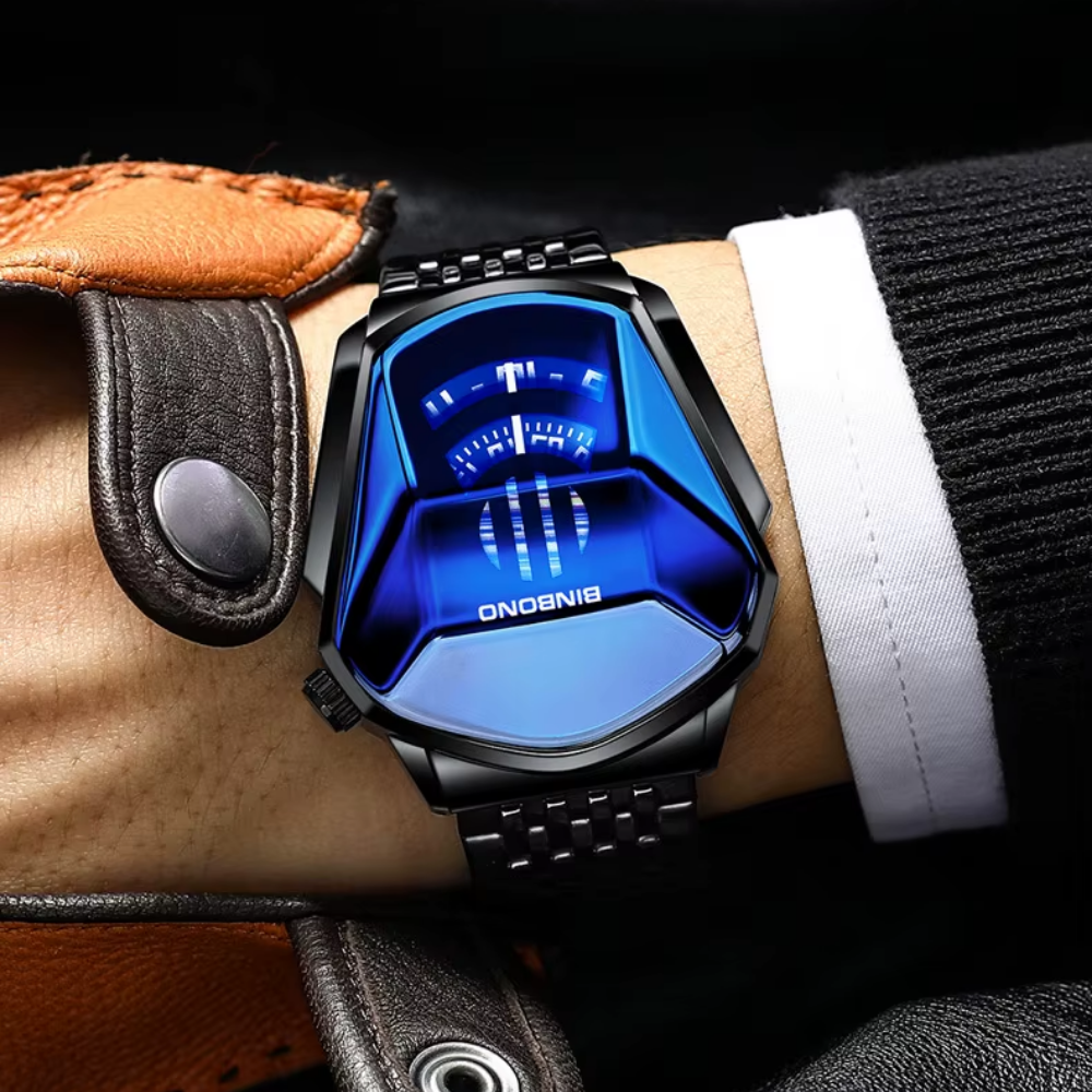 Relógio Masculino de Luxo Corbin Steel