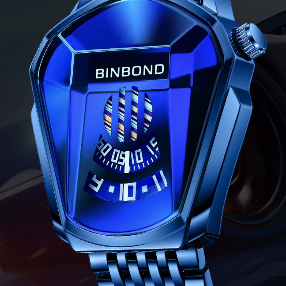 Relógio Masculino de Luxo Corbin Steel