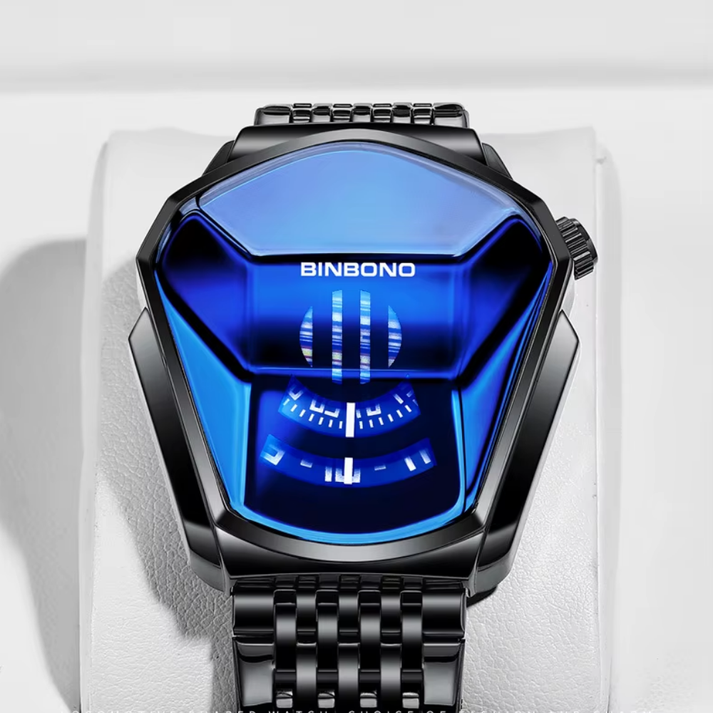 Relógio Masculino de Luxo Corbin Steel