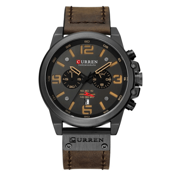 Relógio Masculino Quartzo de Luxo Premium by Loja Bruna Modas