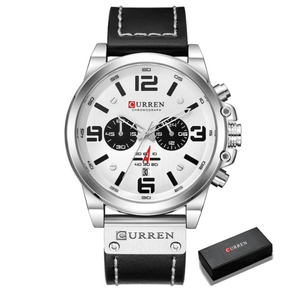 Relógio Masculino Quartzo de Luxo Premium
