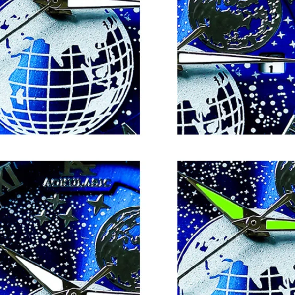 Relógio Masculino Automático de Aço Inoxidável