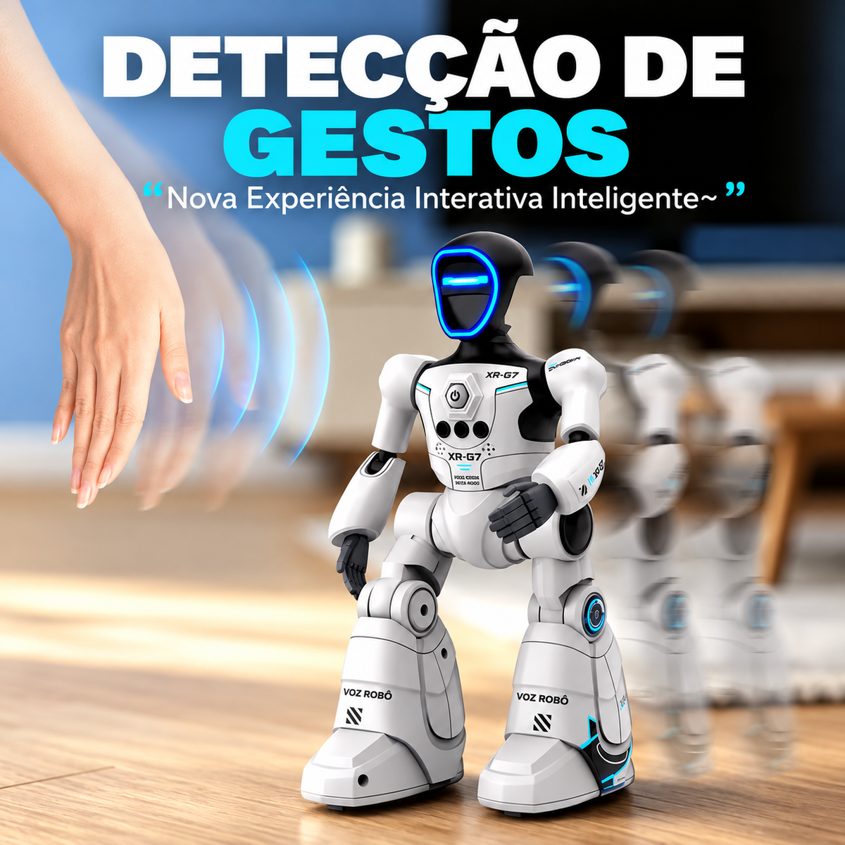 Robô de Brinquedo Interativo Orbitronix
