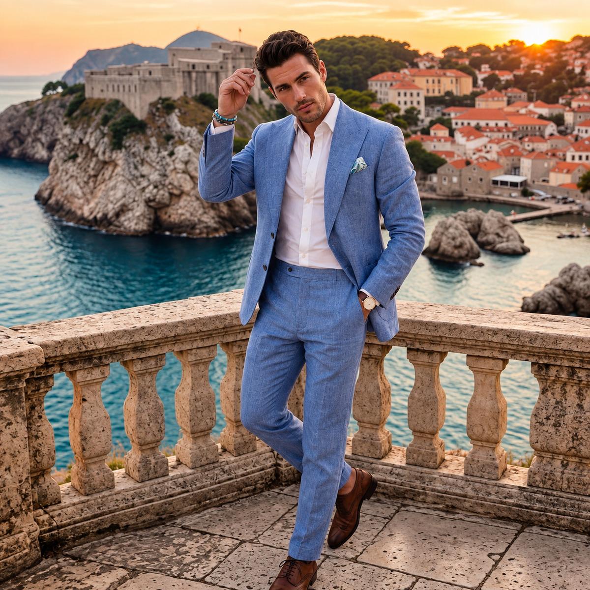 Terno Masculino Slim 2 Peças Marencourt