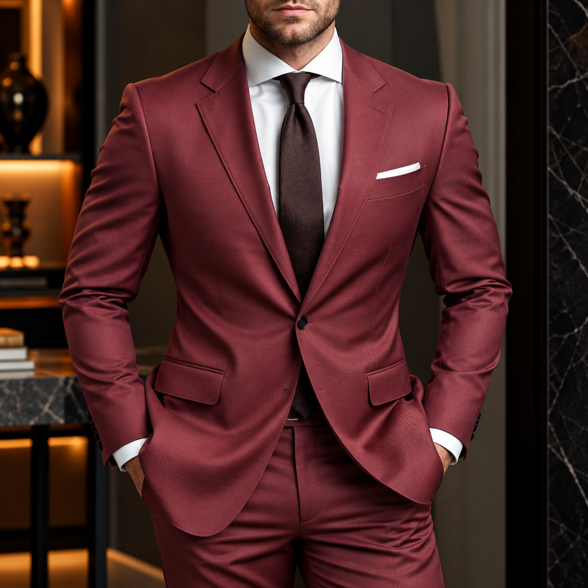 Terno Masculino Slim 2 Peças Avelcourt