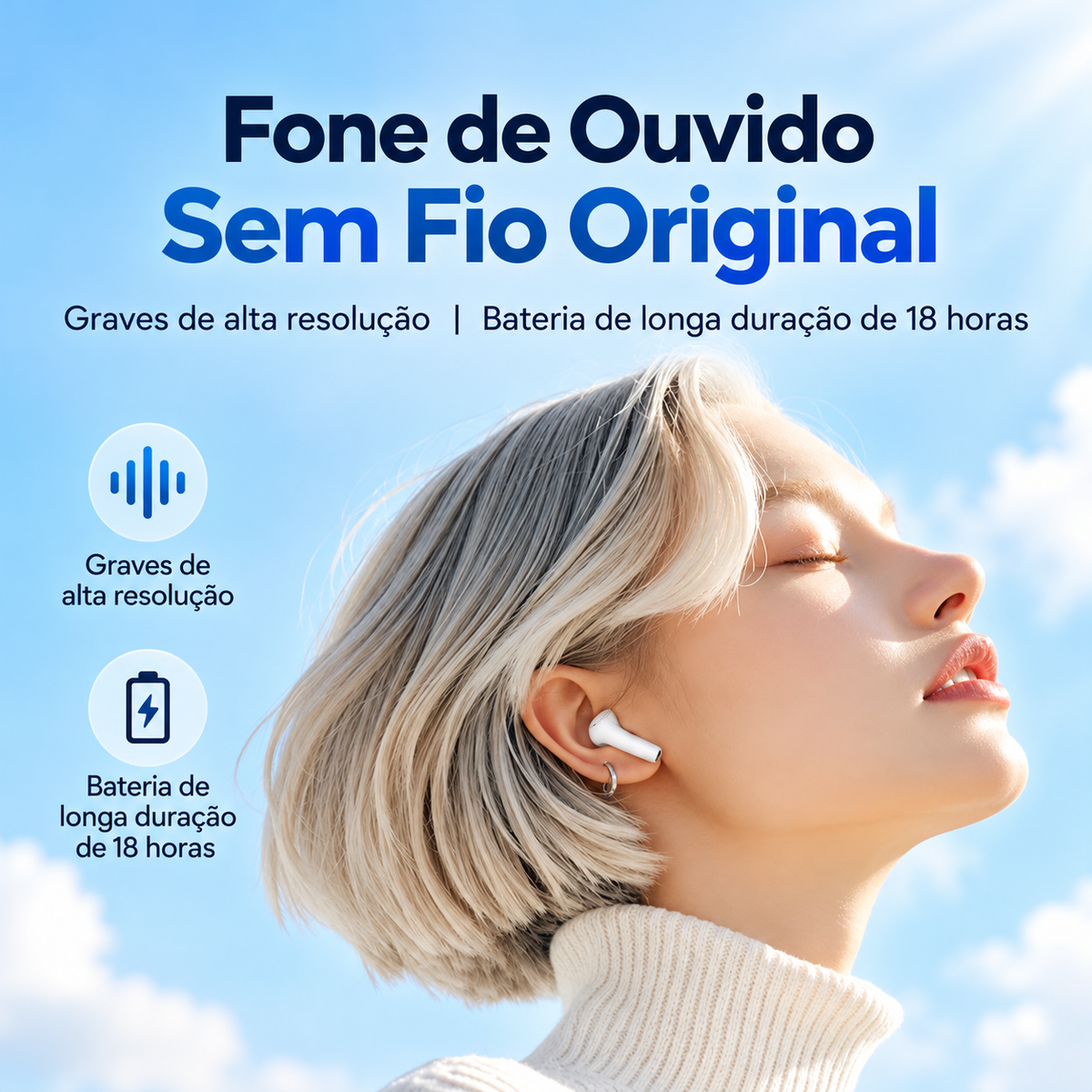 Fone de Ouvido Blackout X
