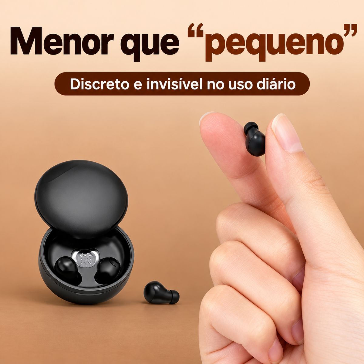 Fone de Ouvido Sem Fio Discreto SleepTone