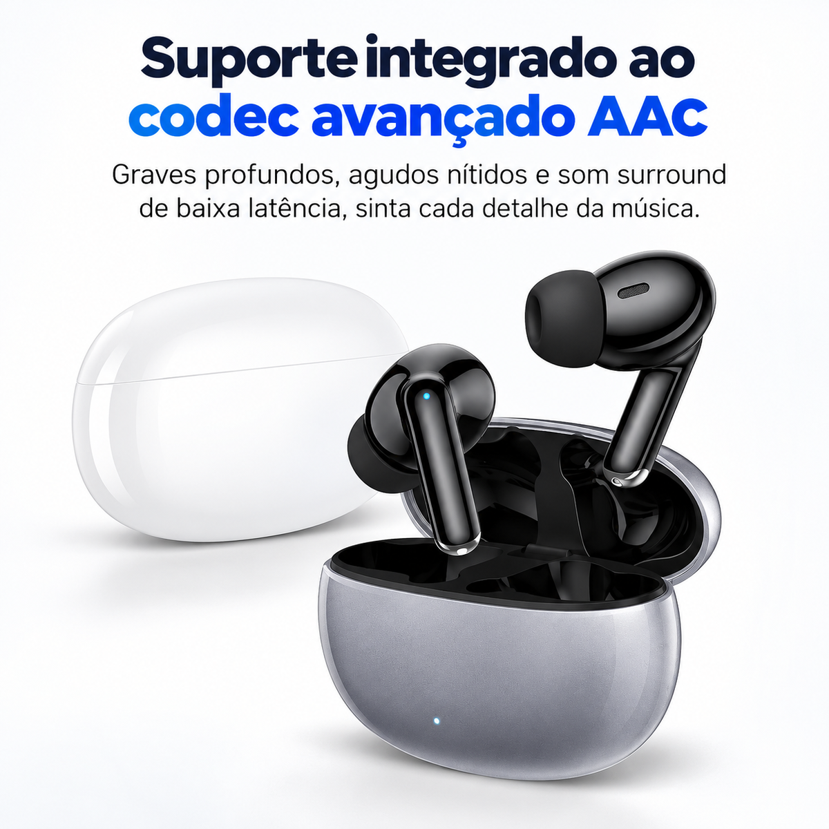 Fone de Ouvido Bluetooth Alta Definição QuietWave