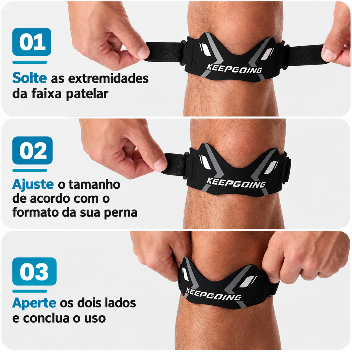 Faixa Patelar para Joelho Axisloop