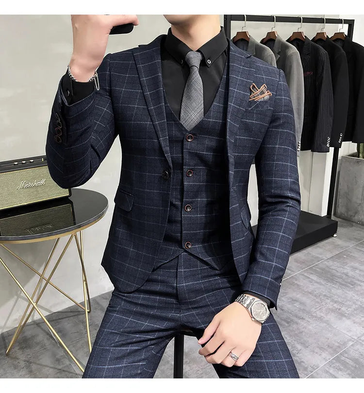 Terno Masculino Três Peças Huxmere