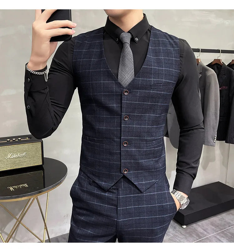Terno Masculino Três Peças Huxmere