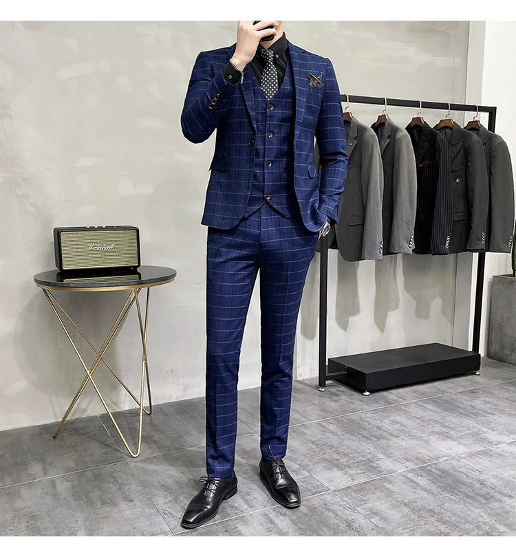 Terno Masculino Três Peças Huxmere