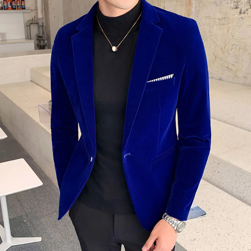Blazer Masculino Azul