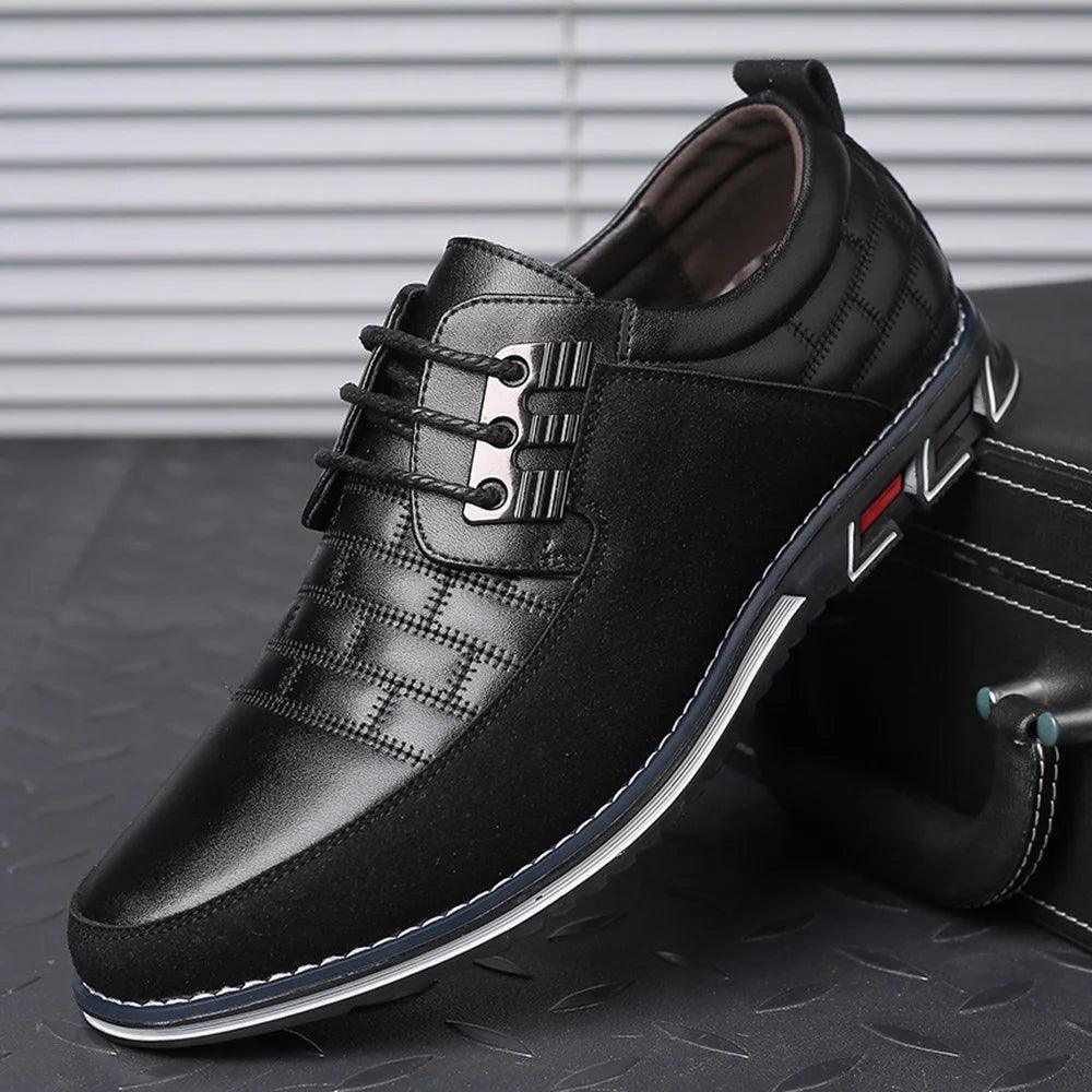 Sapato Masculino de Couro Sintético Clássico