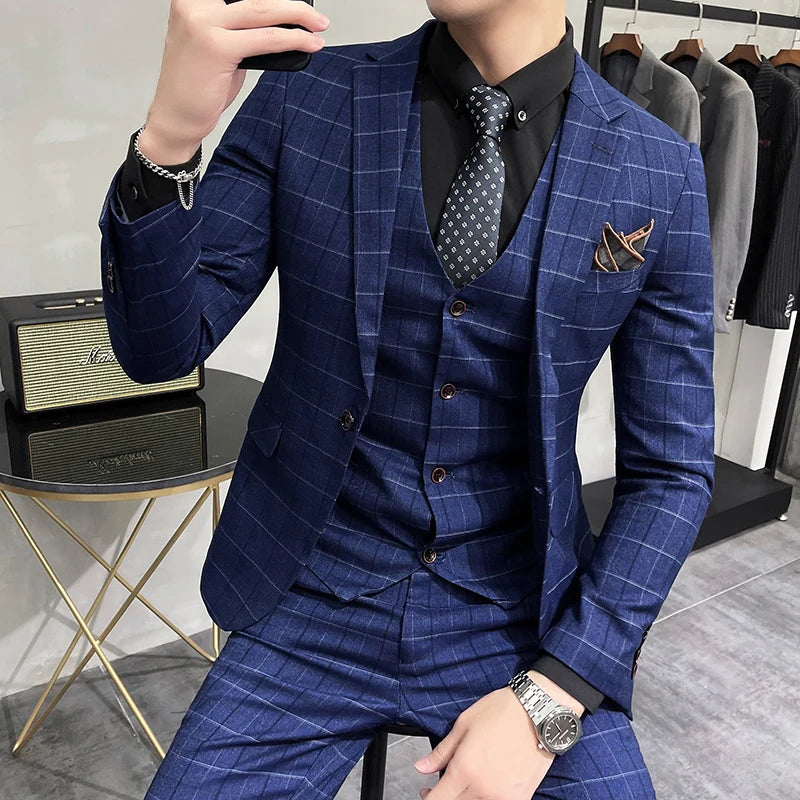 Terno Masculino Três Peças Huxmere