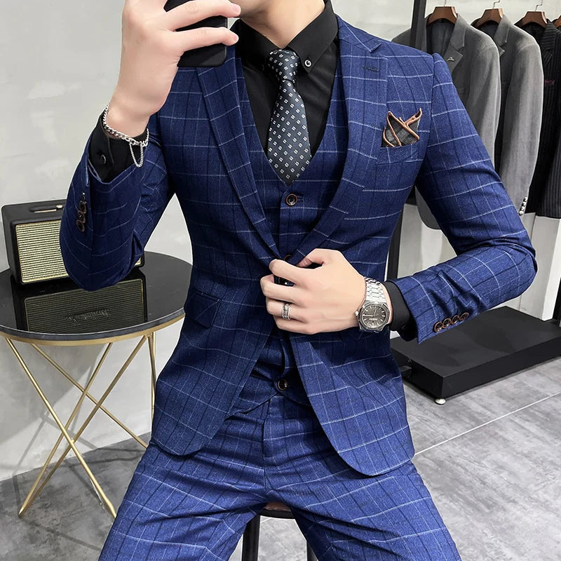 Terno Masculino Três Peças Huxmere
