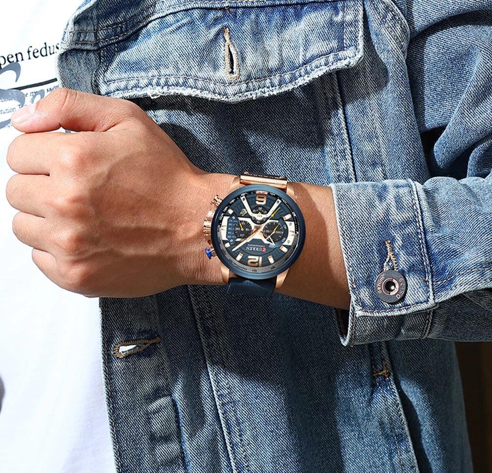 Relógio Masculino Casual TitanForge Chronos by Loja Bruna Modas