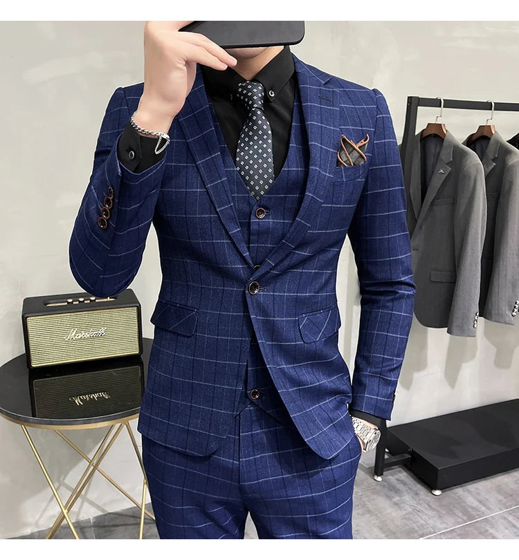 Terno Masculino Três Peças Huxmere