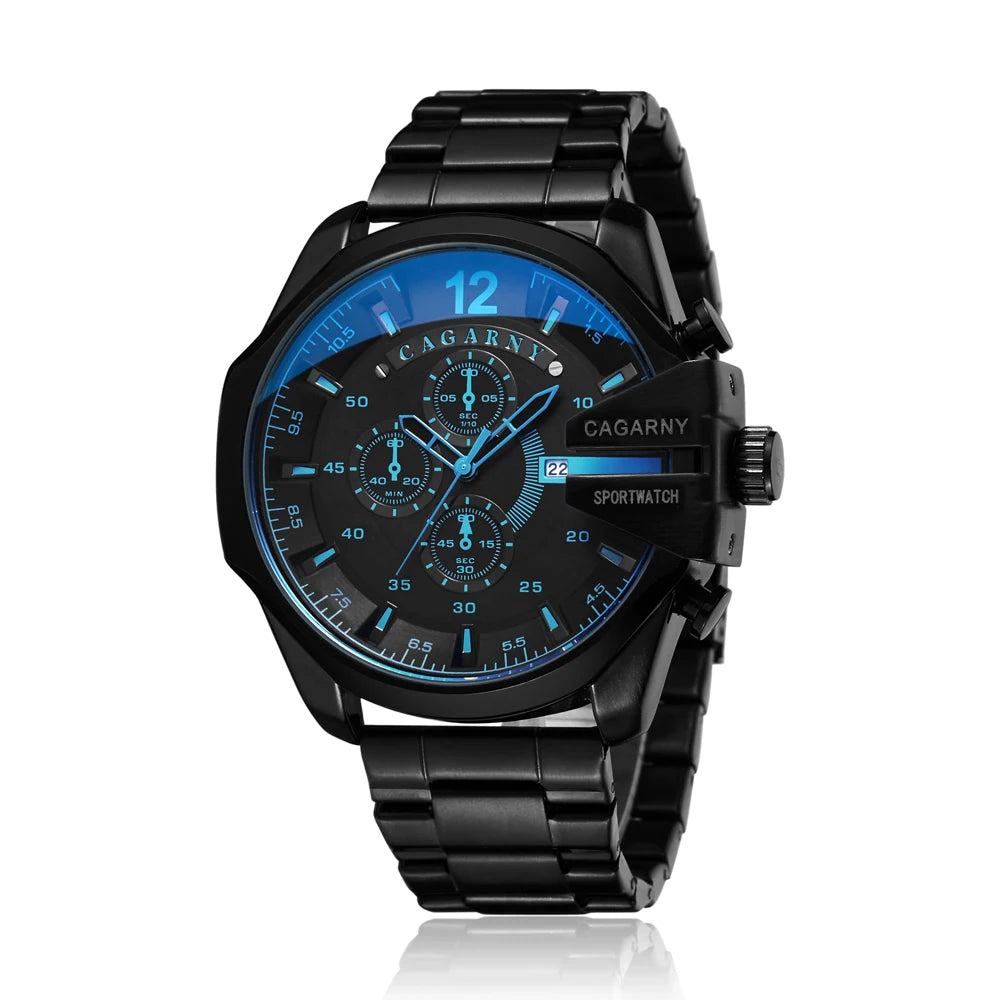 Relógio Masculino Militar Vanguard Steel